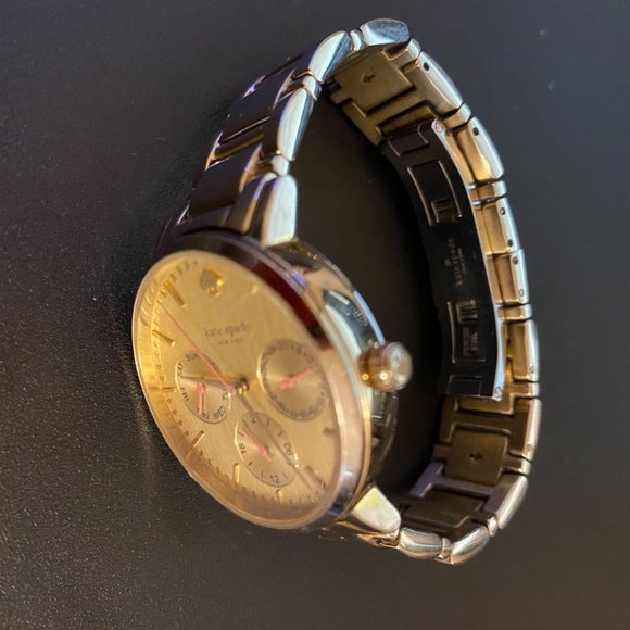 Kate Spade Rose Dial Rose Gold-tone Ladies Watch - Picture 2 of 4